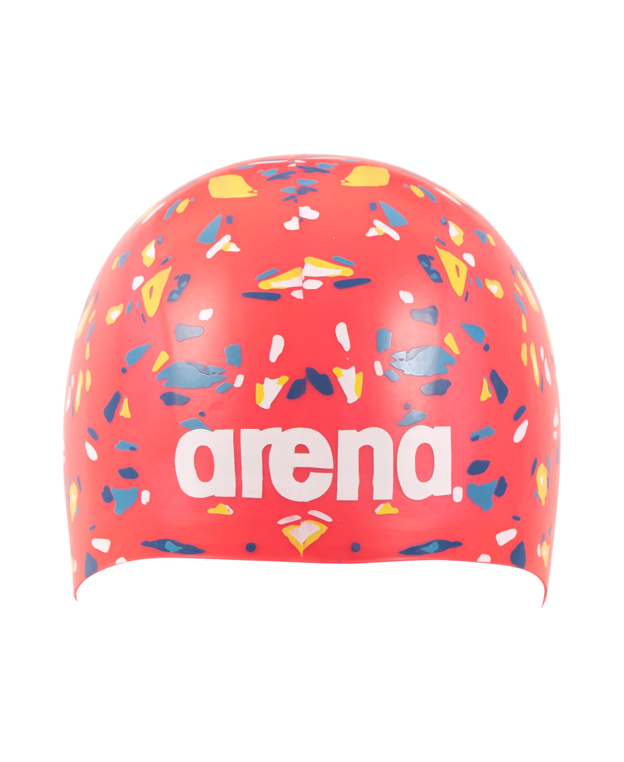 Gorro de natación de silicona moldeada unisex para adultos